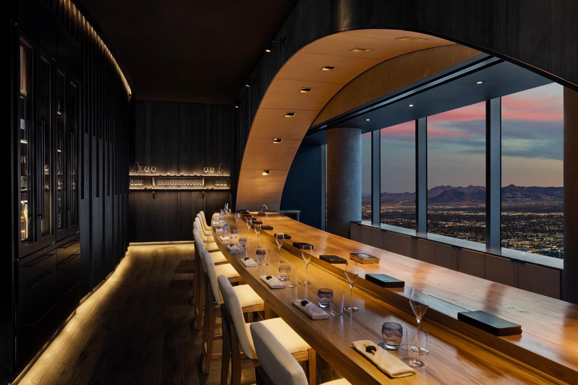 Fontainebleau Λας Βέγκας Εξωτερικό φωτογραφία The bar at the 63rd floor