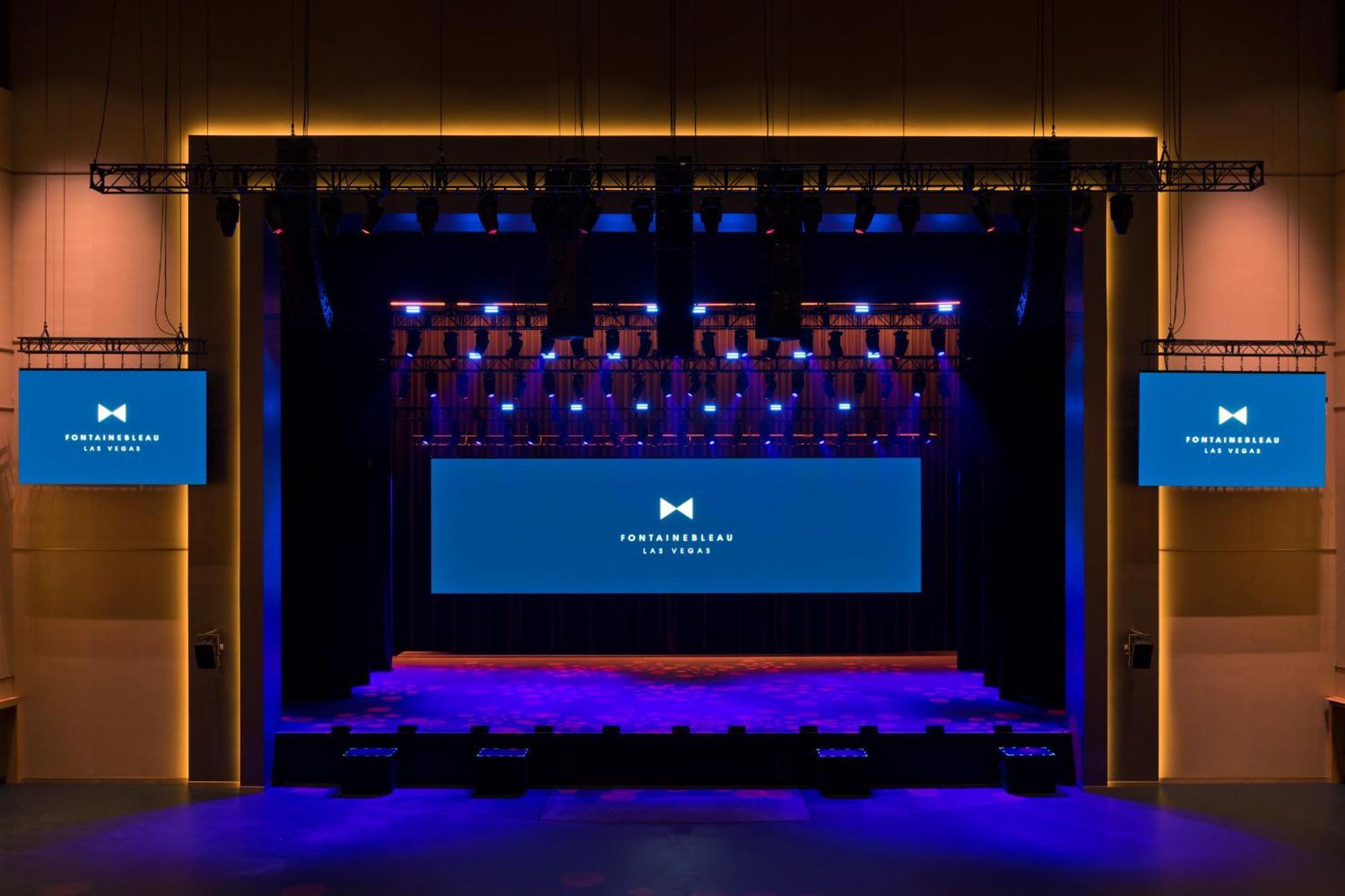 Fontainebleau Λας Βέγκας Εξωτερικό φωτογραφία The stage of the theatre